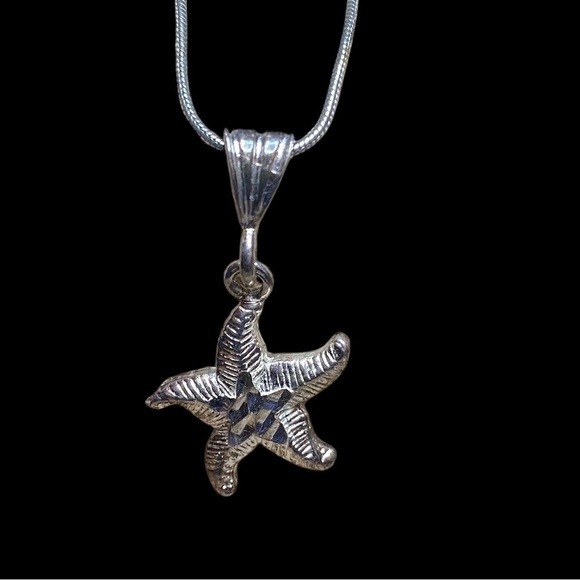 STARFISH PENDANT S. Silver (.925) Billy the Tree Jewelry Brand (Pendant Only) - Picture 4 of 10